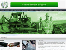 Tablet Screenshot of el-salamgroup.com